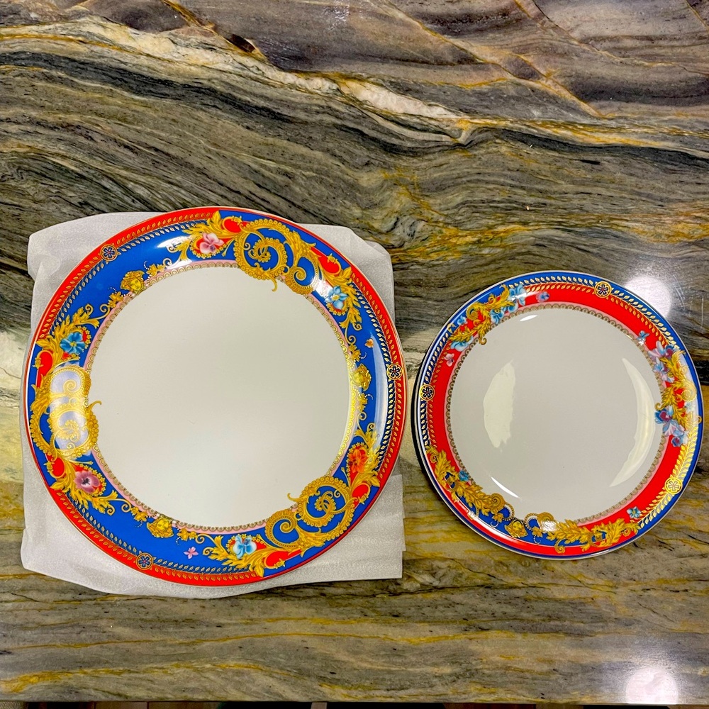 Rosenthal Versace Plate Set Primavera
